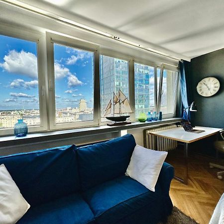 Super Apartament White Warszawa 2X Metro Scisle Centrum Wifi 300 Mbs New Екстериор снимка