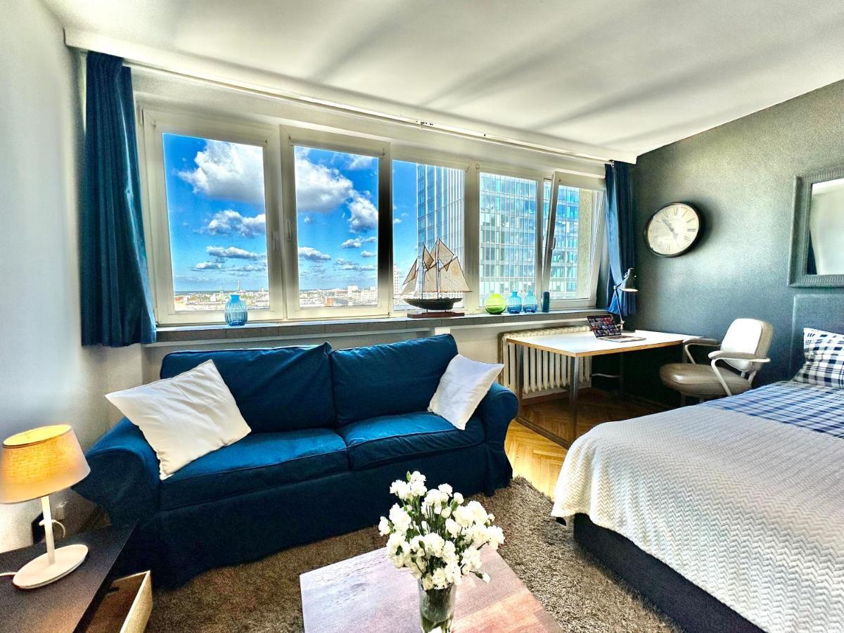 Super Apartament White Warszawa 2X Metro Scisle Centrum Wifi 300 Mbs New Екстериор снимка