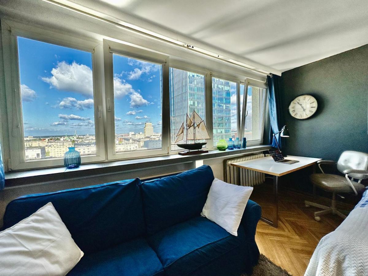 Super Apartament White Warszawa 2X Metro Scisle Centrum Wifi 300 Mbs New Екстериор снимка