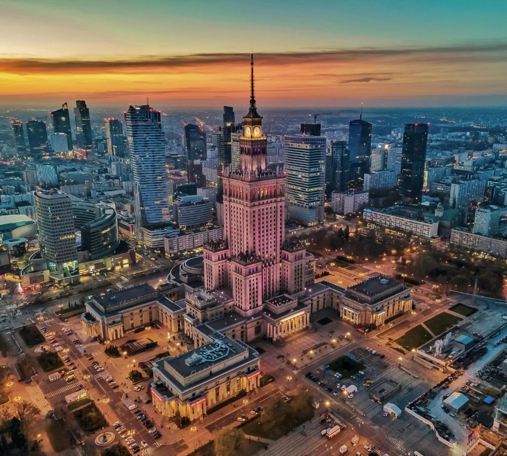 Super Apartament White Warszawa 2X Metro Scisle Centrum Wifi 300 Mbs New Екстериор снимка