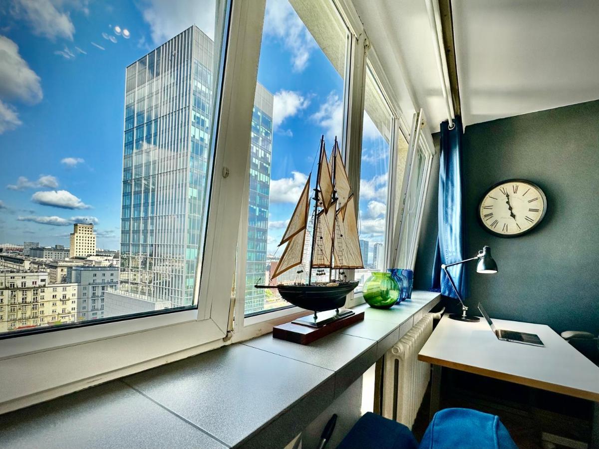 Super Apartament White Warszawa 2X Metro Scisle Centrum Wifi 300 Mbs New Екстериор снимка