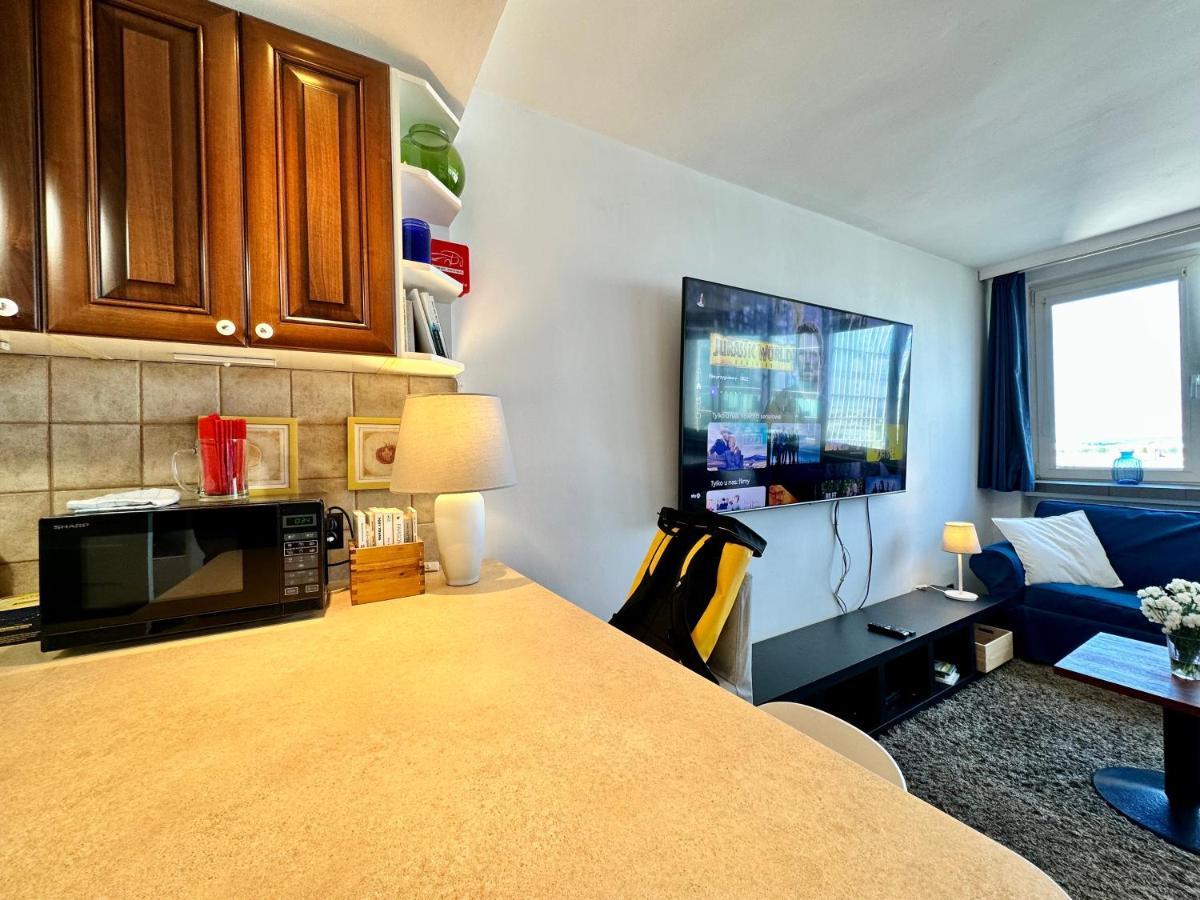 Super Apartament White Warszawa 2X Metro Scisle Centrum Wifi 300 Mbs New Екстериор снимка