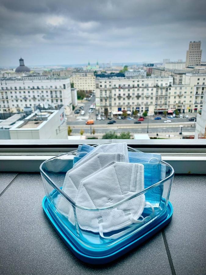 Super Apartament White Warszawa 2X Metro Scisle Centrum Wifi 300 Mbs New Екстериор снимка