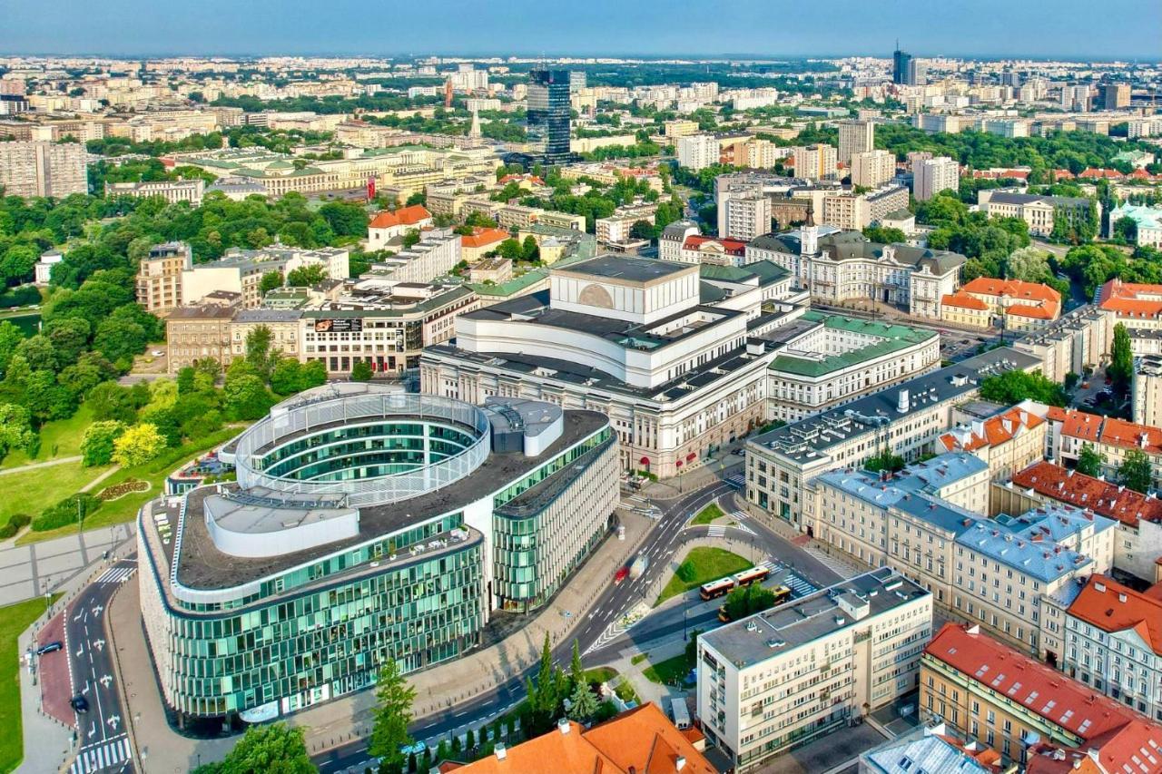 Super Apartament White Warszawa 2X Metro Scisle Centrum Wifi 300 Mbs New Екстериор снимка