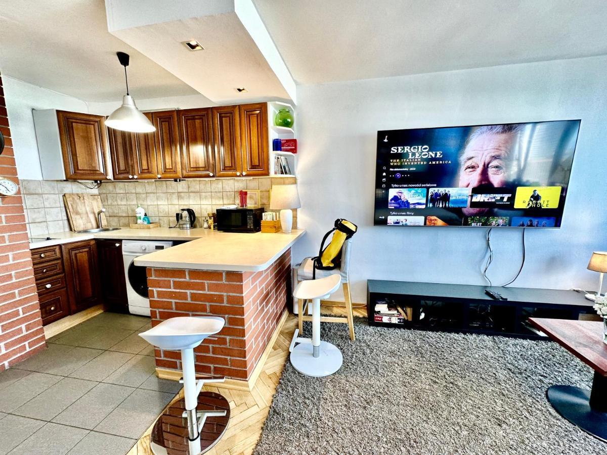 Super Apartament White Warszawa 2X Metro Scisle Centrum Wifi 300 Mbs New Екстериор снимка